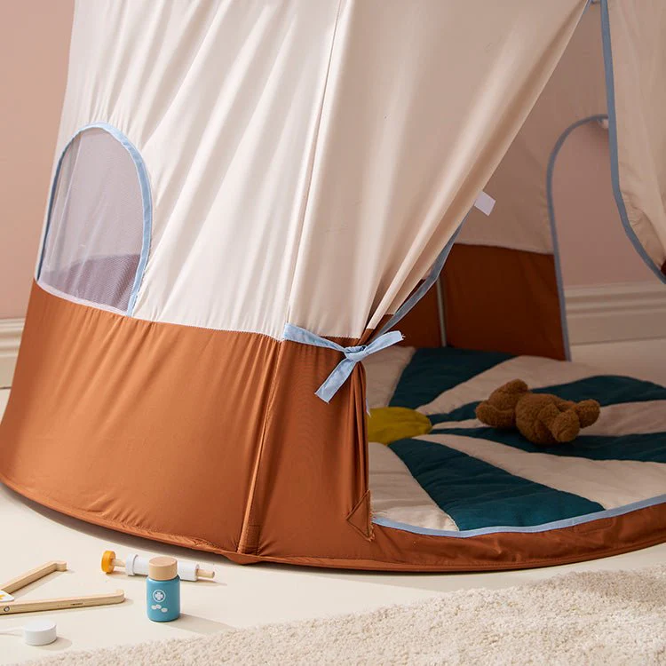 Rond speeltapijt Play mat circus teal - 112 cm - Image 8