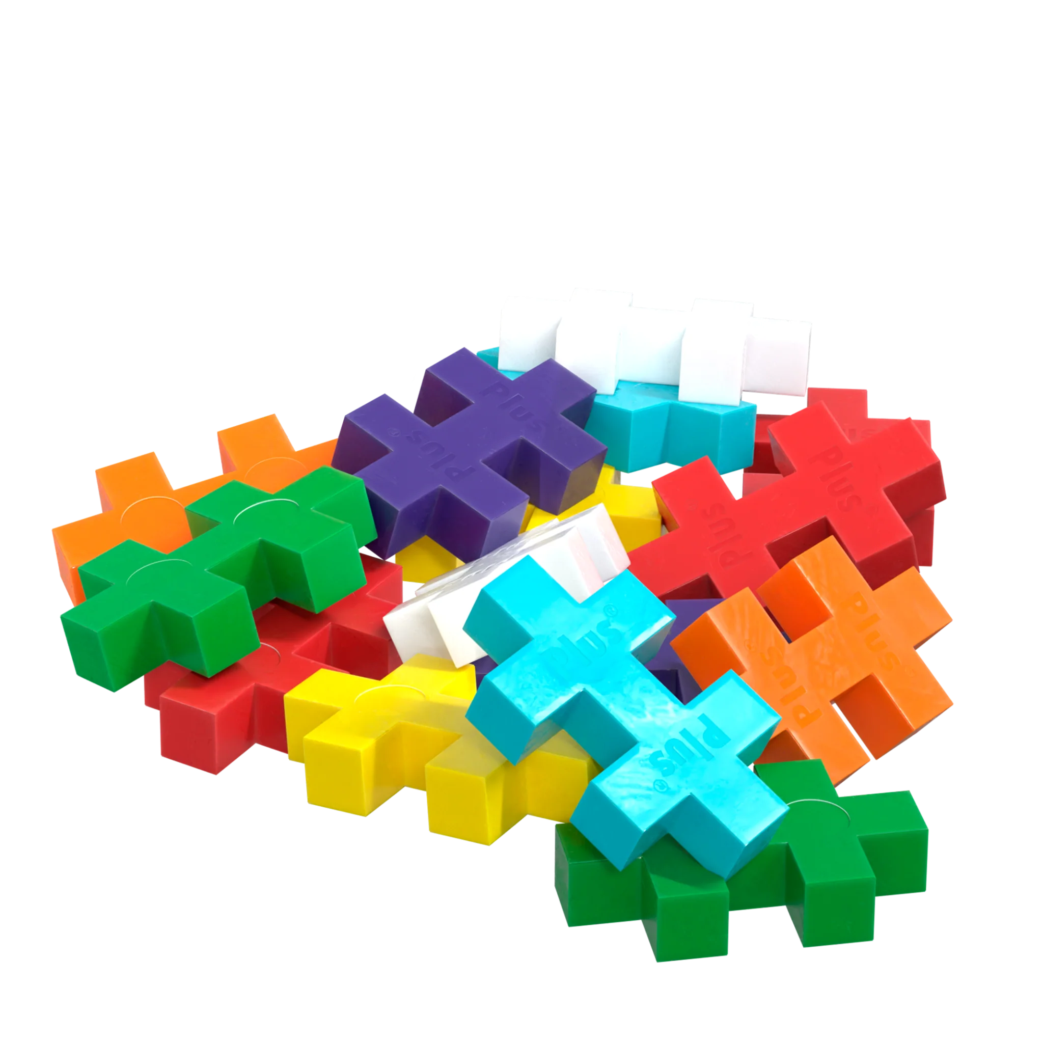Bouwstenen Plus-Plus BIG Rainbow - Tube 15 stuks - Image 11