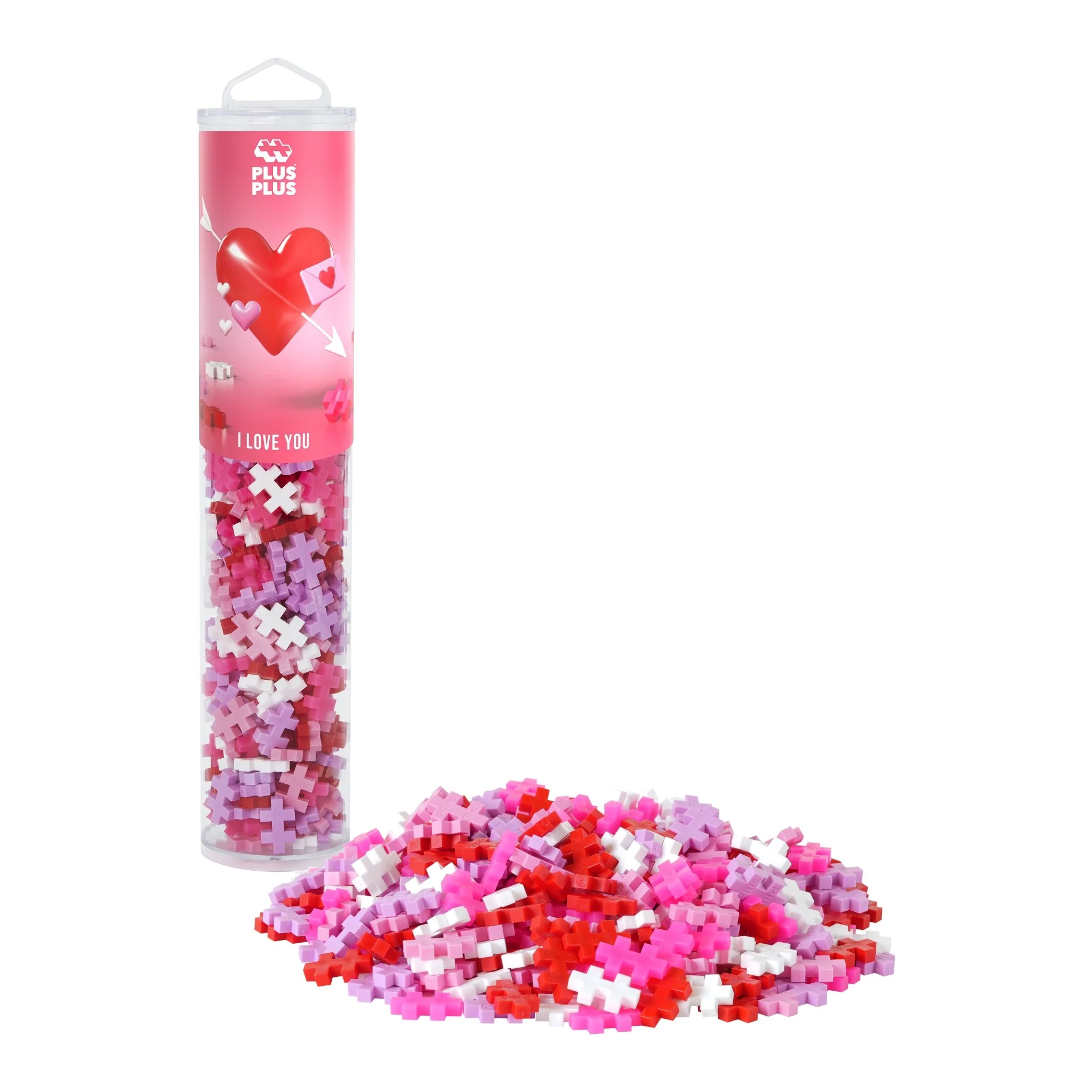 Bouwstenen Plus-Plus I Love You Mix - Tube 240 stuks