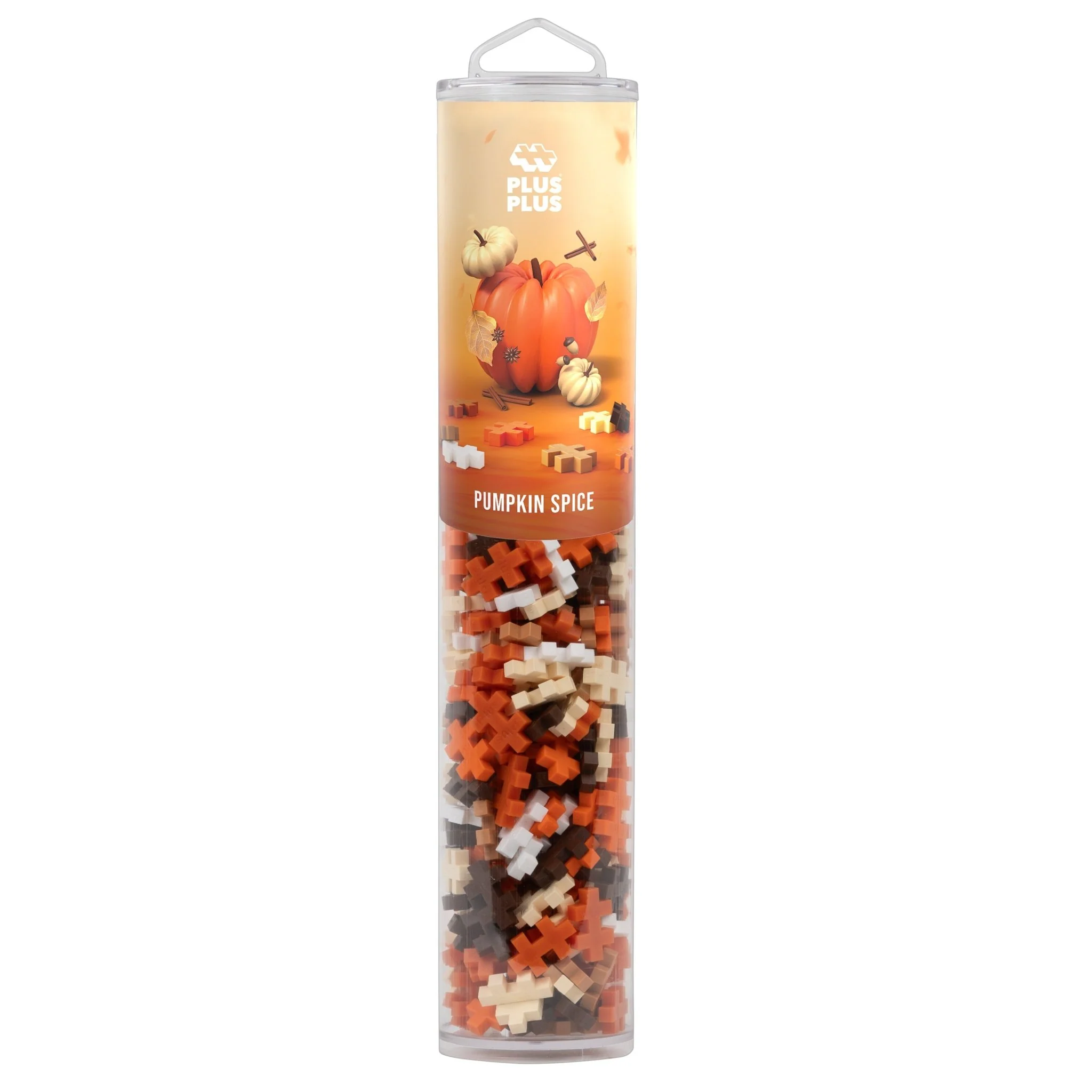 Bouwstenen Plus-Plus Pumpkin Spice Mix - Tube 240 stuks - Image 5
