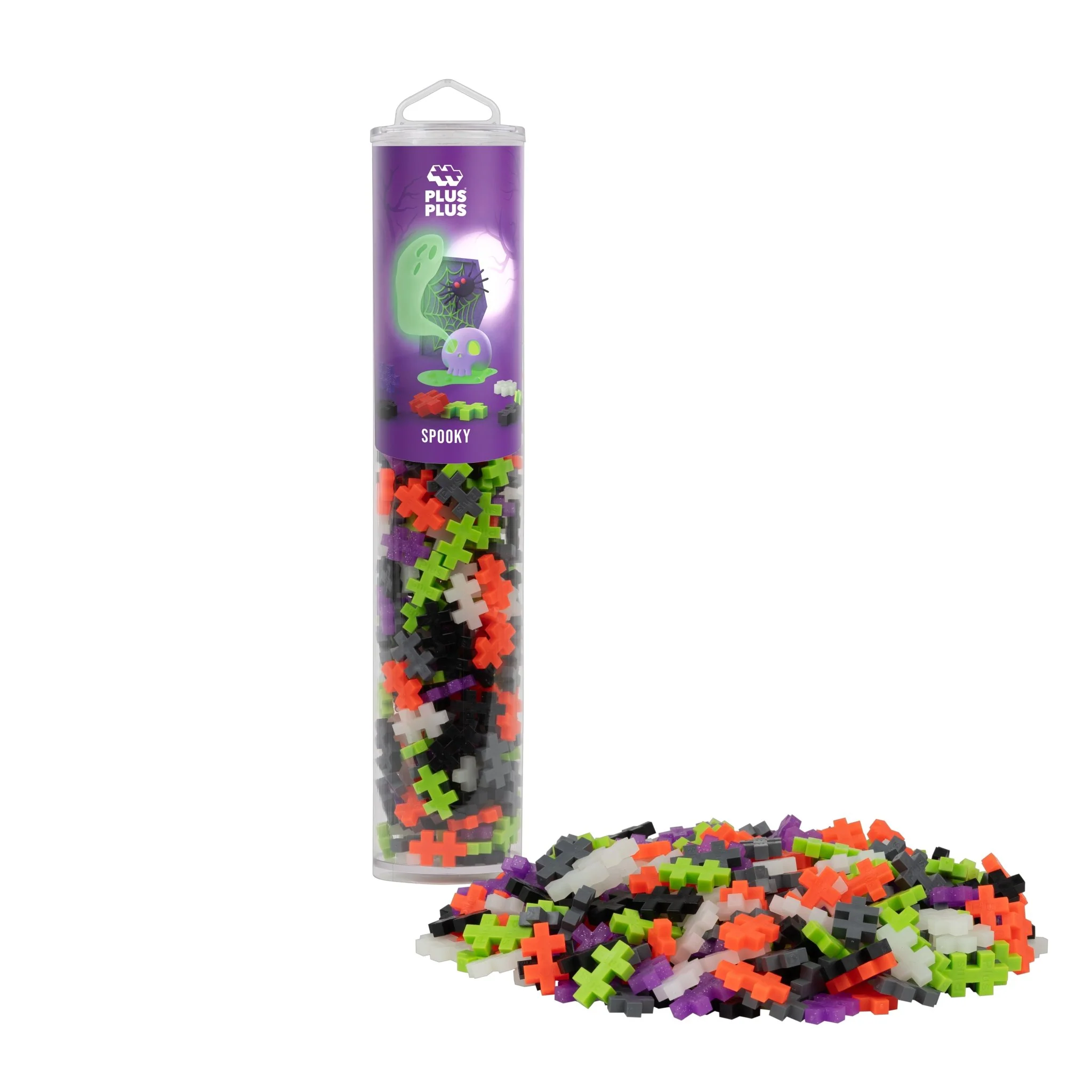 Bouwstenen Plus-Plus Spooky Mix - Tube 240 stuks - Image 6
