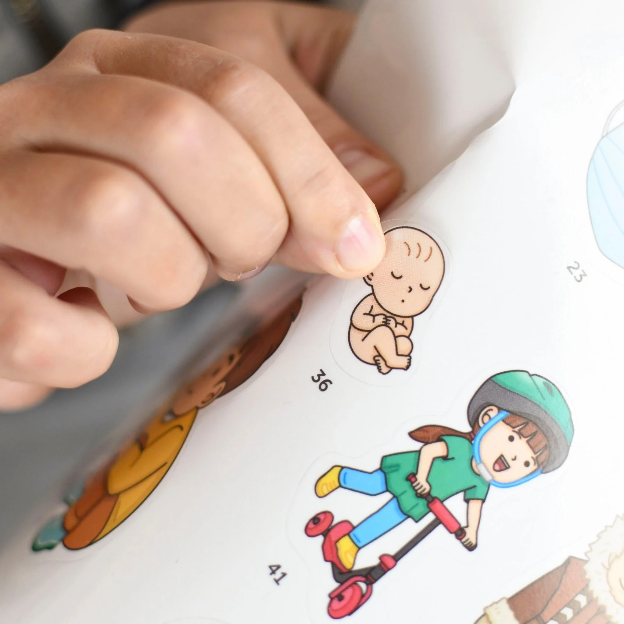 Educatieve XXL poster + 49 stickers Human Body - Image 7