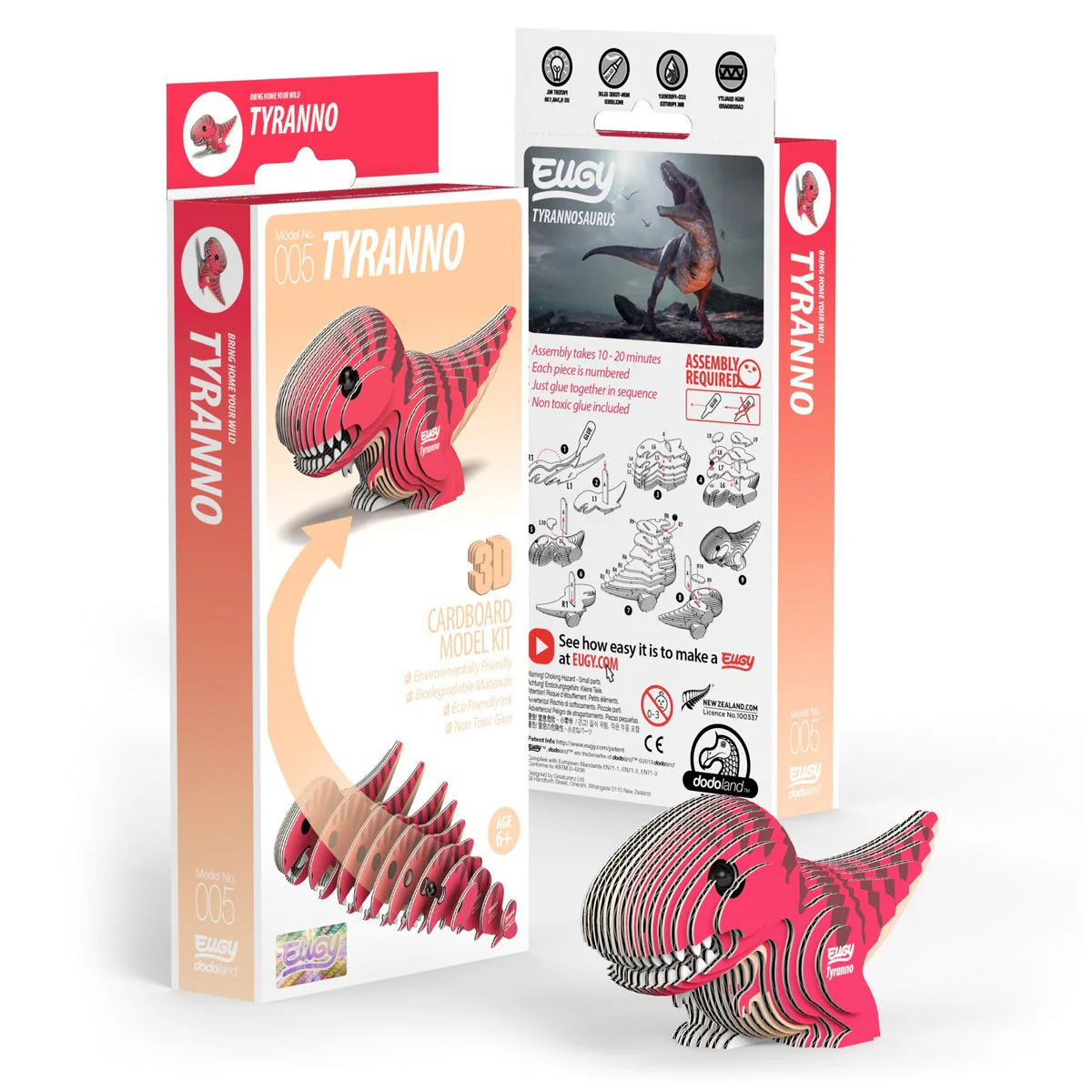 3D puzzel - Prehistorie Tyranno - Image 7