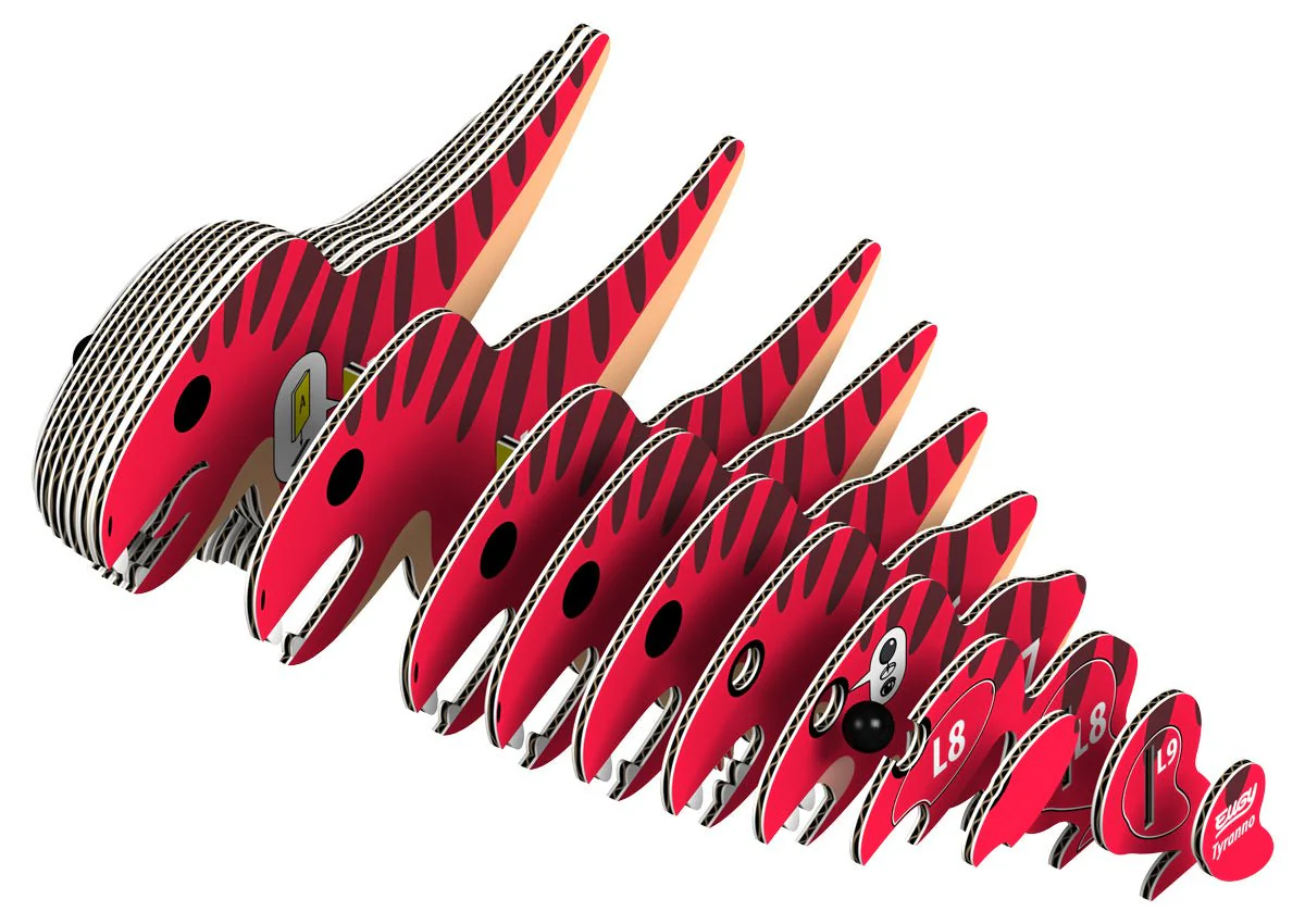 3D puzzel - Prehistorie Tyranno - Image 8