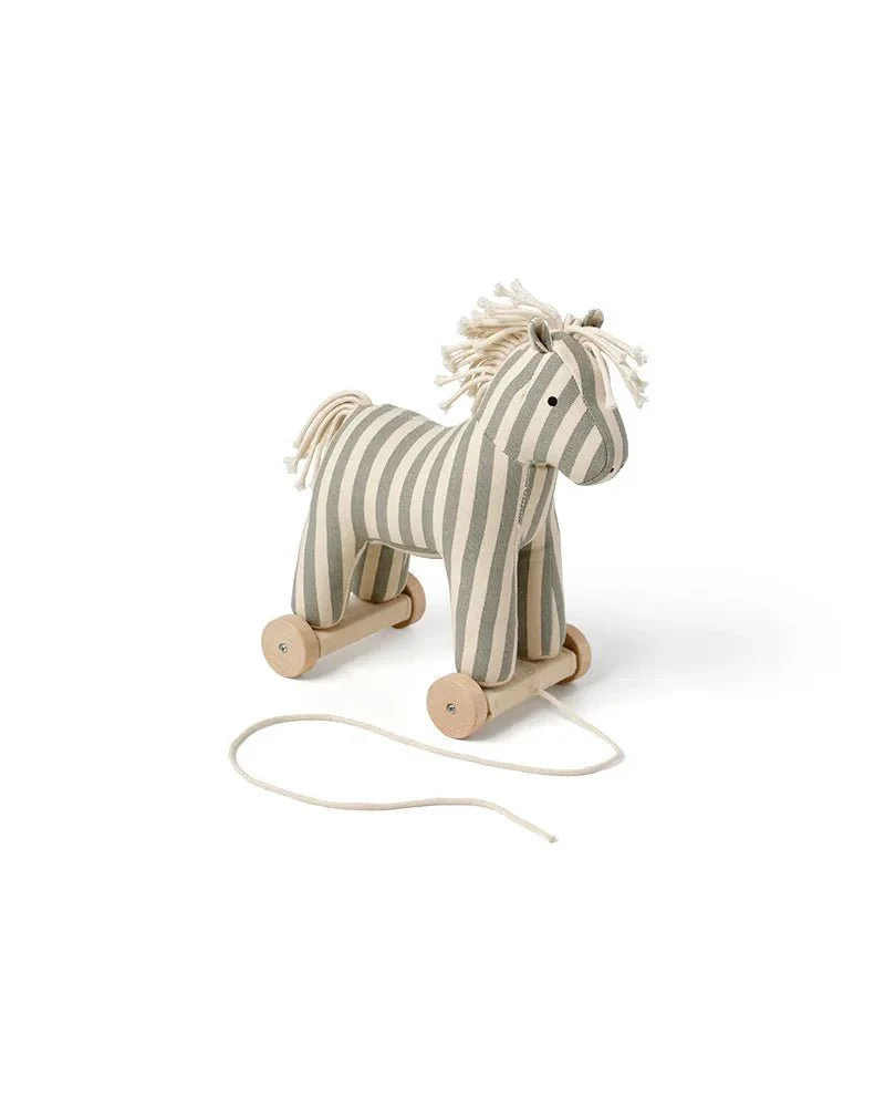 Trekpaardje op wielen - Pull Along horse Sam - Image 7