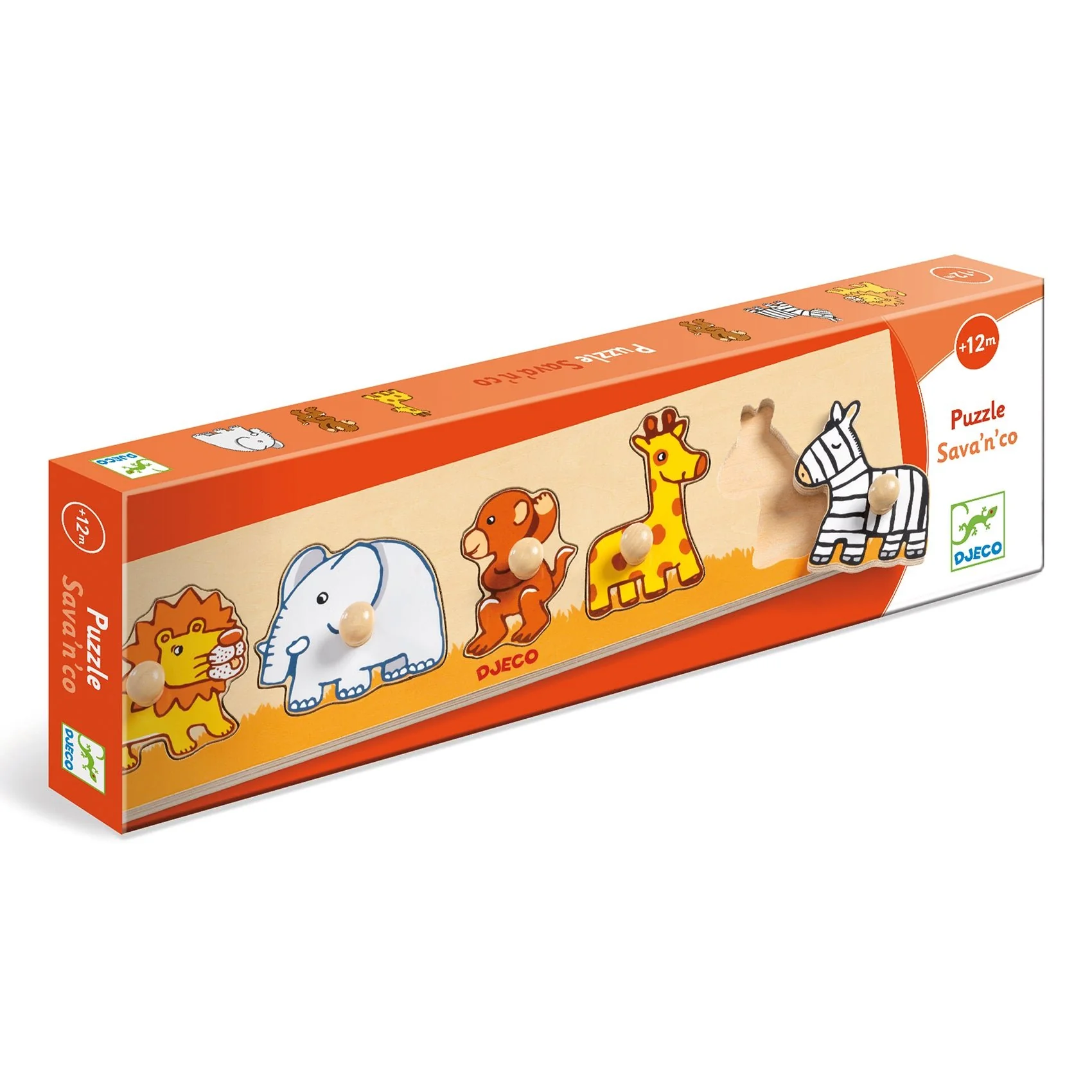 Houten inlegpuzzel Savanne - Image 2