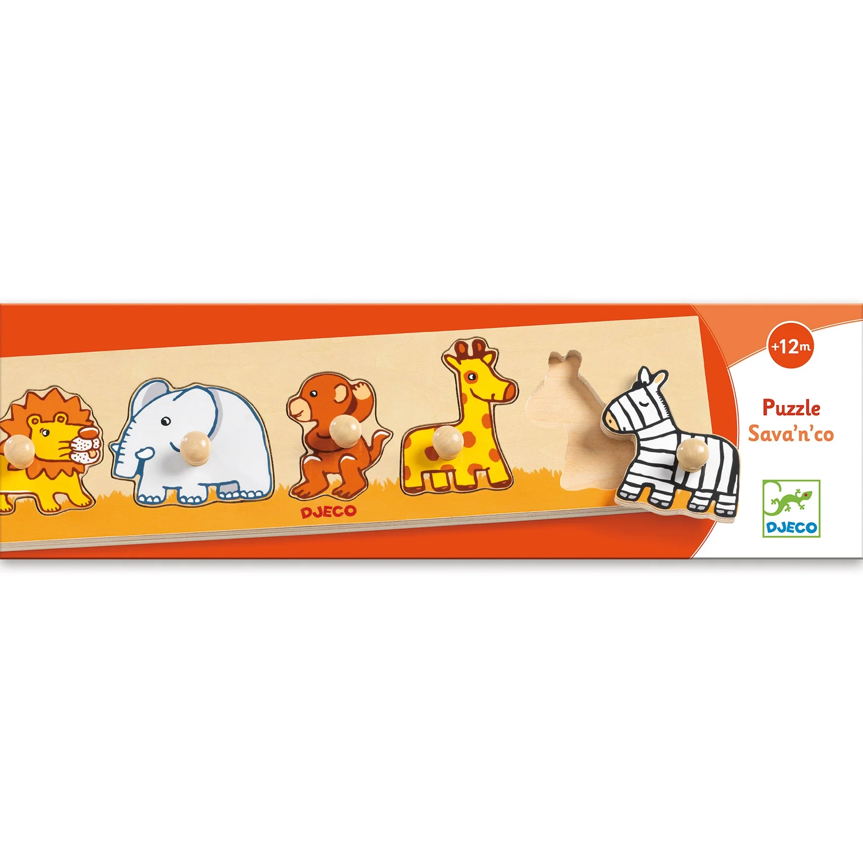 Houten inlegpuzzel Savanne - Image 3