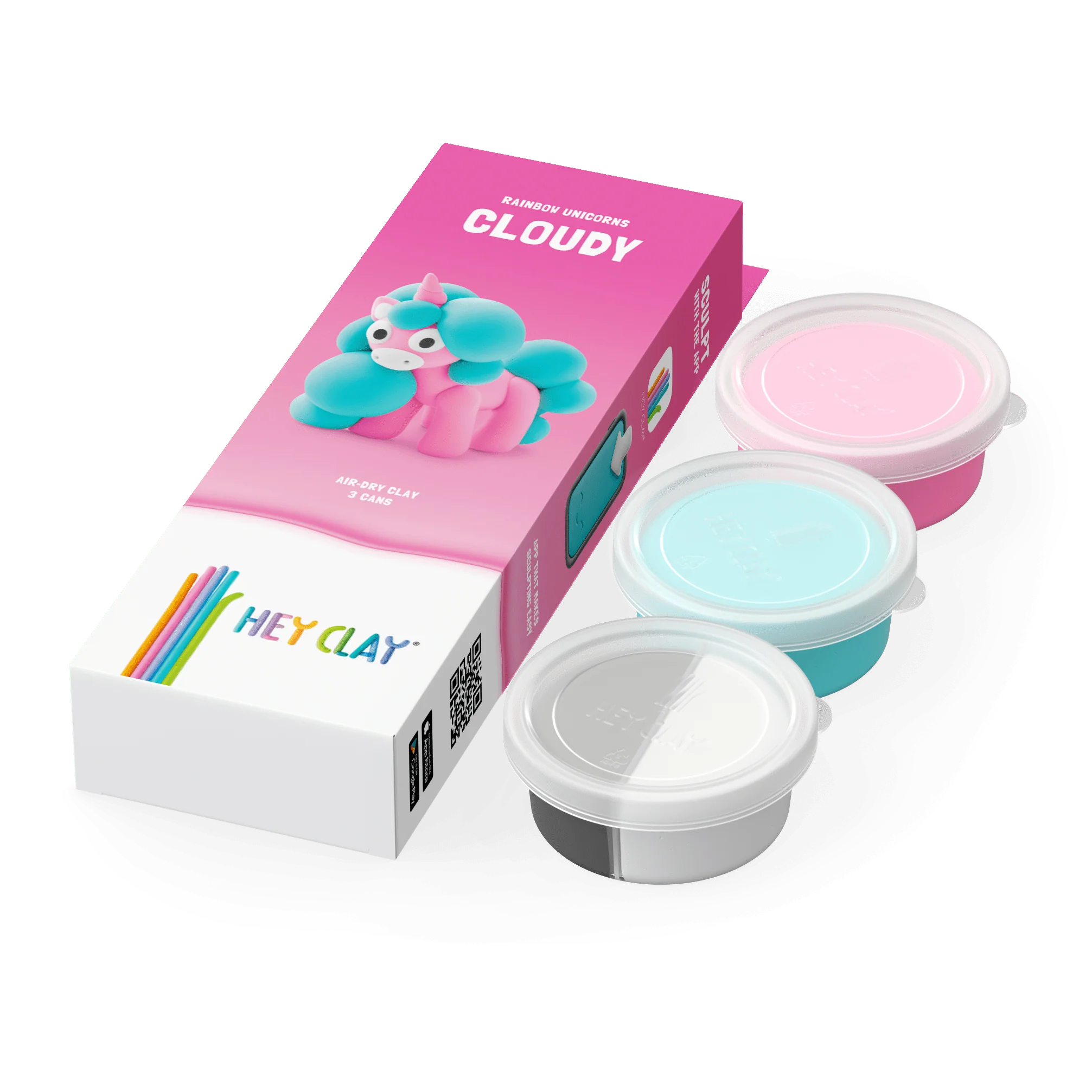 Kleiset Rainbow Unicorn Cloudy - 3 potjes - Image 3