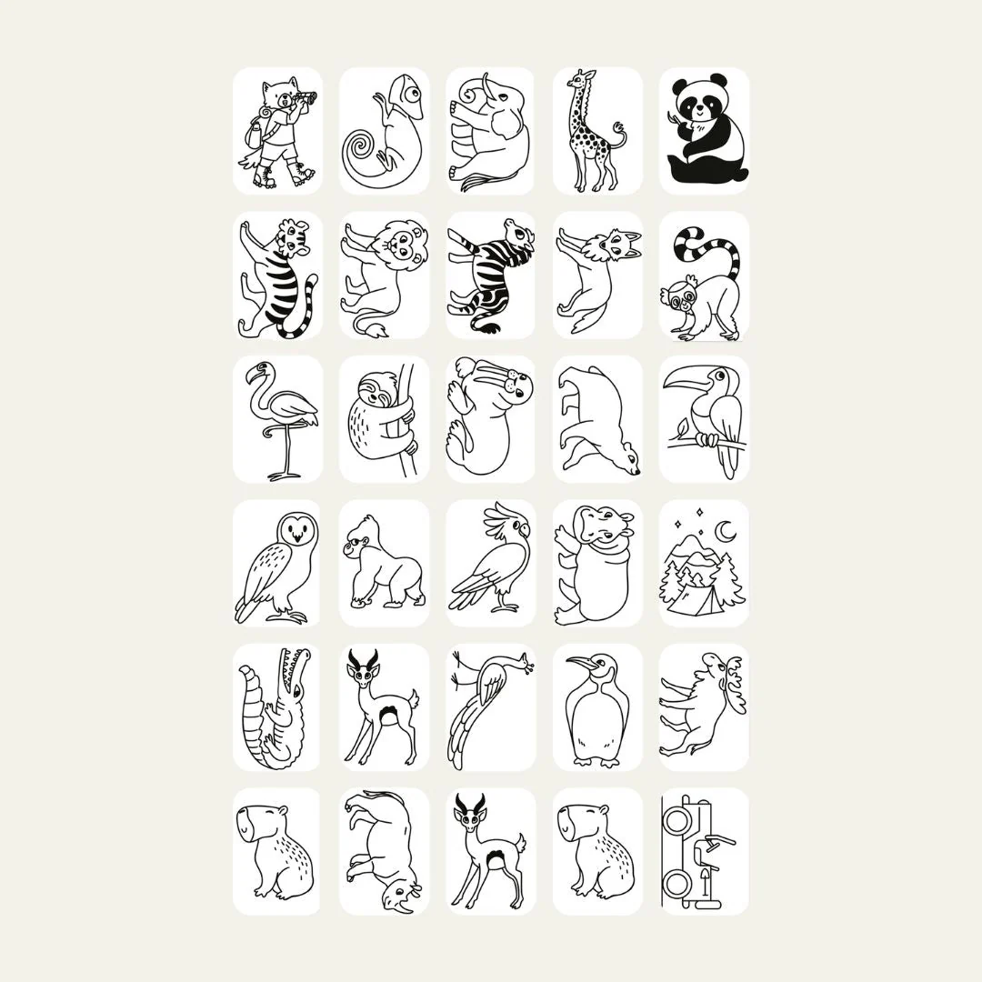 Refill Kidydraw Mini - Once Upon a Time & Animals - Image 6