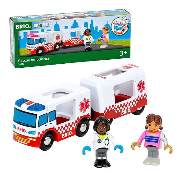 Speelset Rescue Ambulance - set van 4 - Image 4