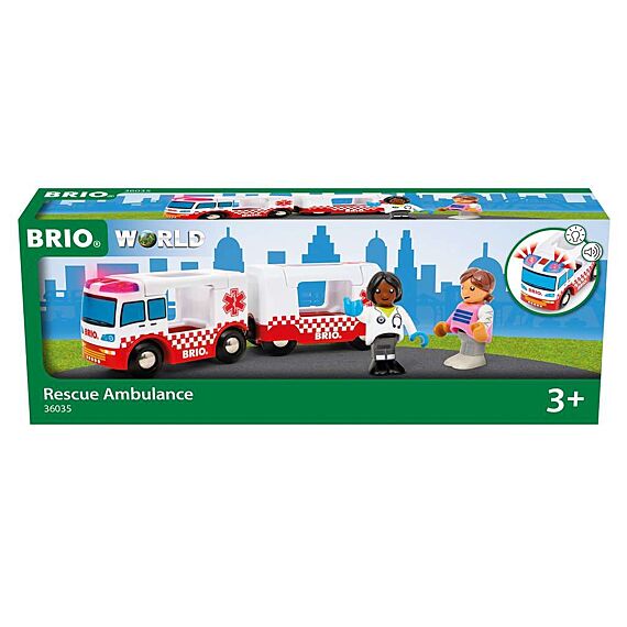 Speelset Rescue Ambulance - set van 4 - Image 5