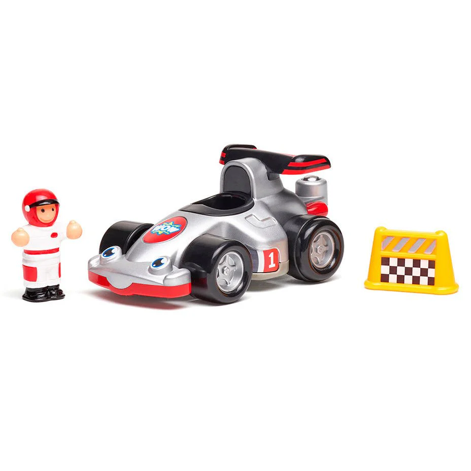 Speelvoertuig Richie Race Car - set van 3