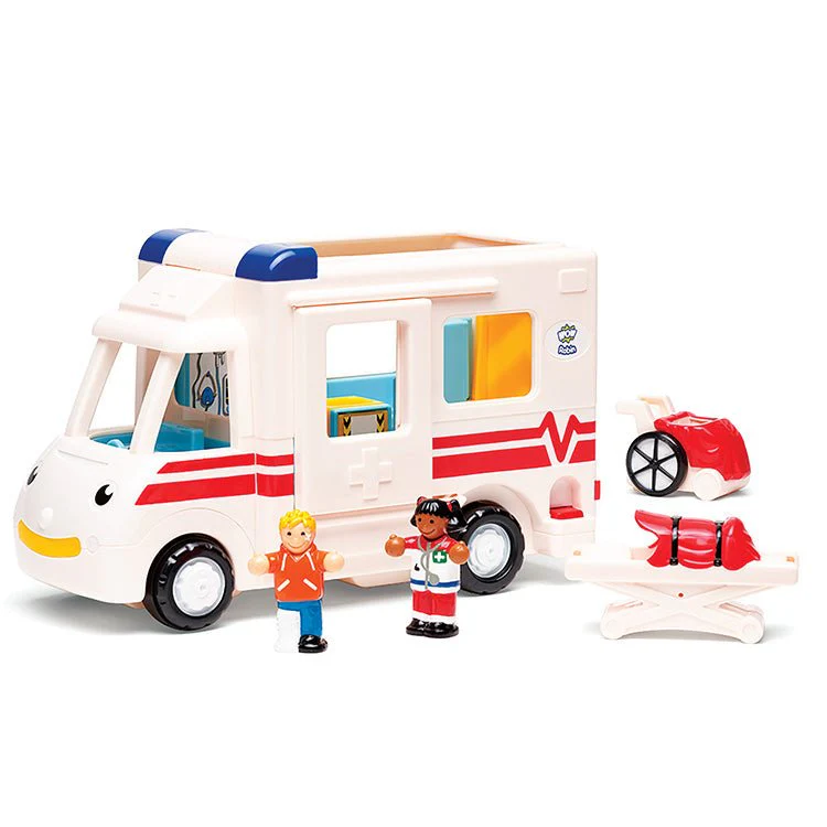 Speelvoertuig Robin's Medical Rescue - set van 5