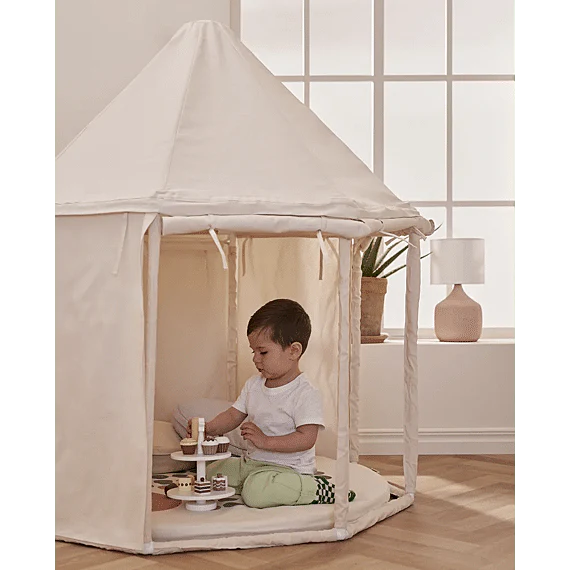 Ronde Speeltent - Pavilion Tent Off White - Image 5