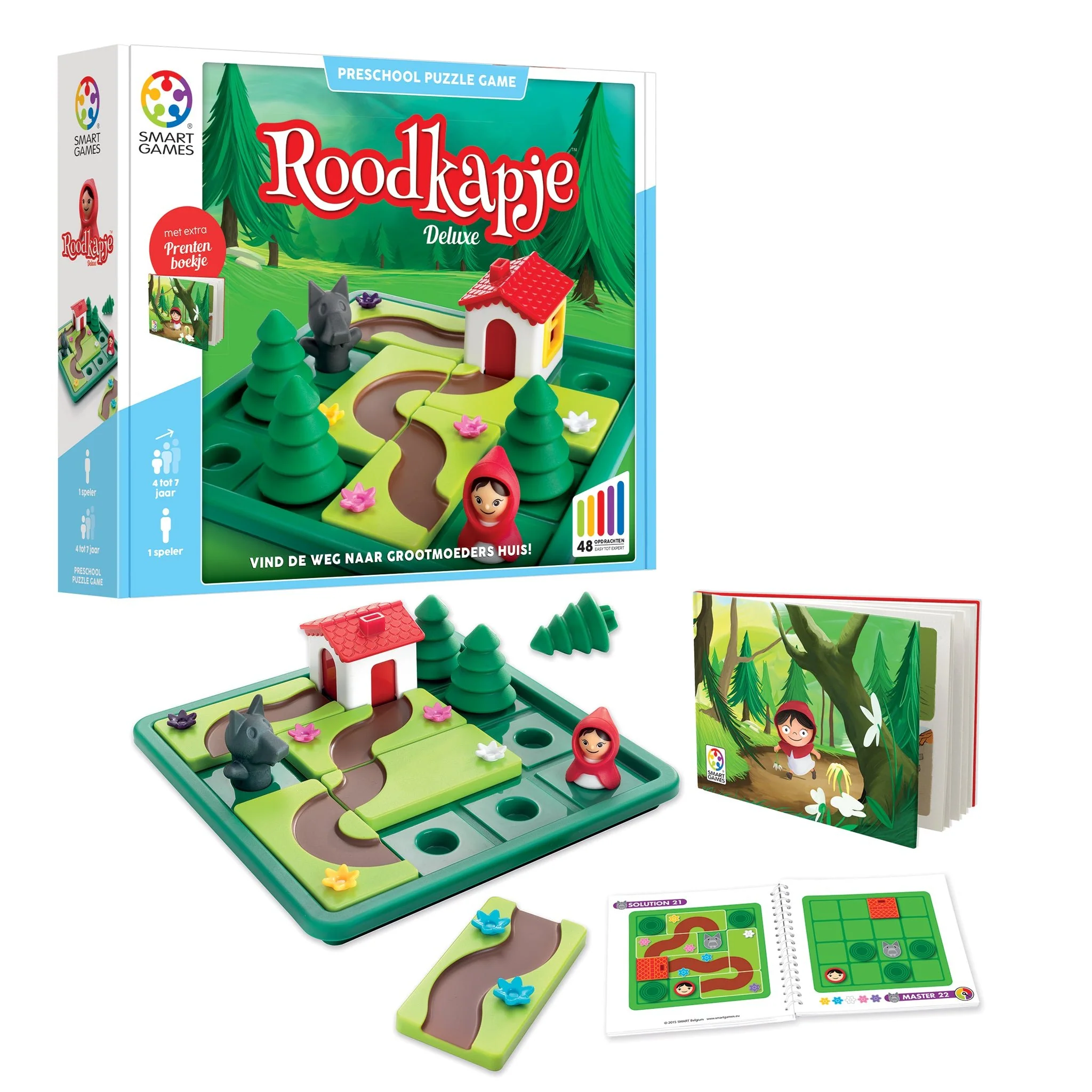 Smart Games Roodkapje Deluxe - 48 opdrachten