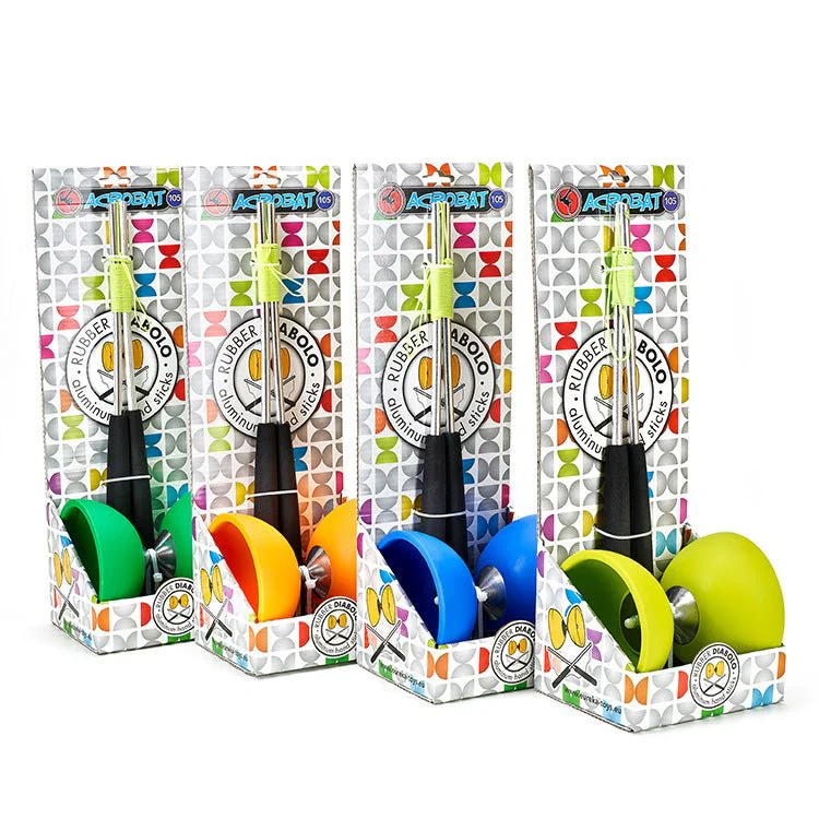 Groen diabolo met aluminium stokken - Image 3