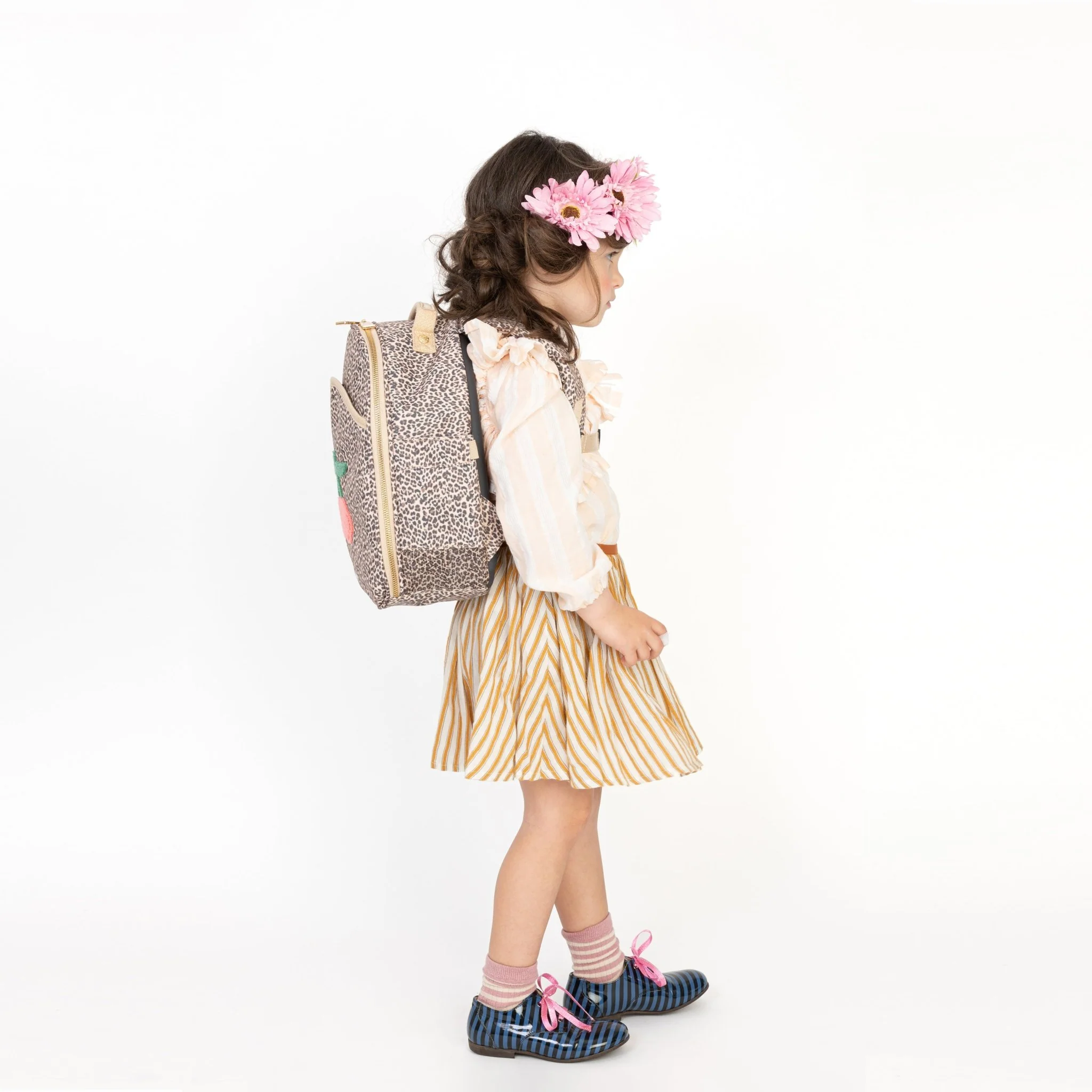 Rugzak - Backpack Ralphie Leopard Cherry - Image 4