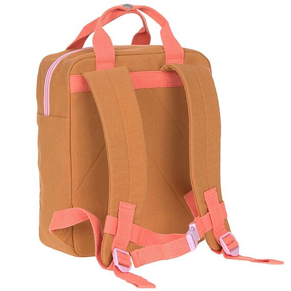 Rugzak - Little One & Me Square Backpack Small Gots Caramel - Image 5