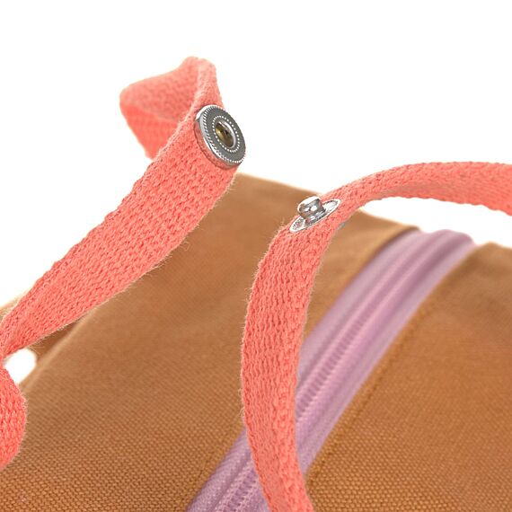 Rugzak - Little One & Me Square Backpack Small Gots Caramel - Image 6