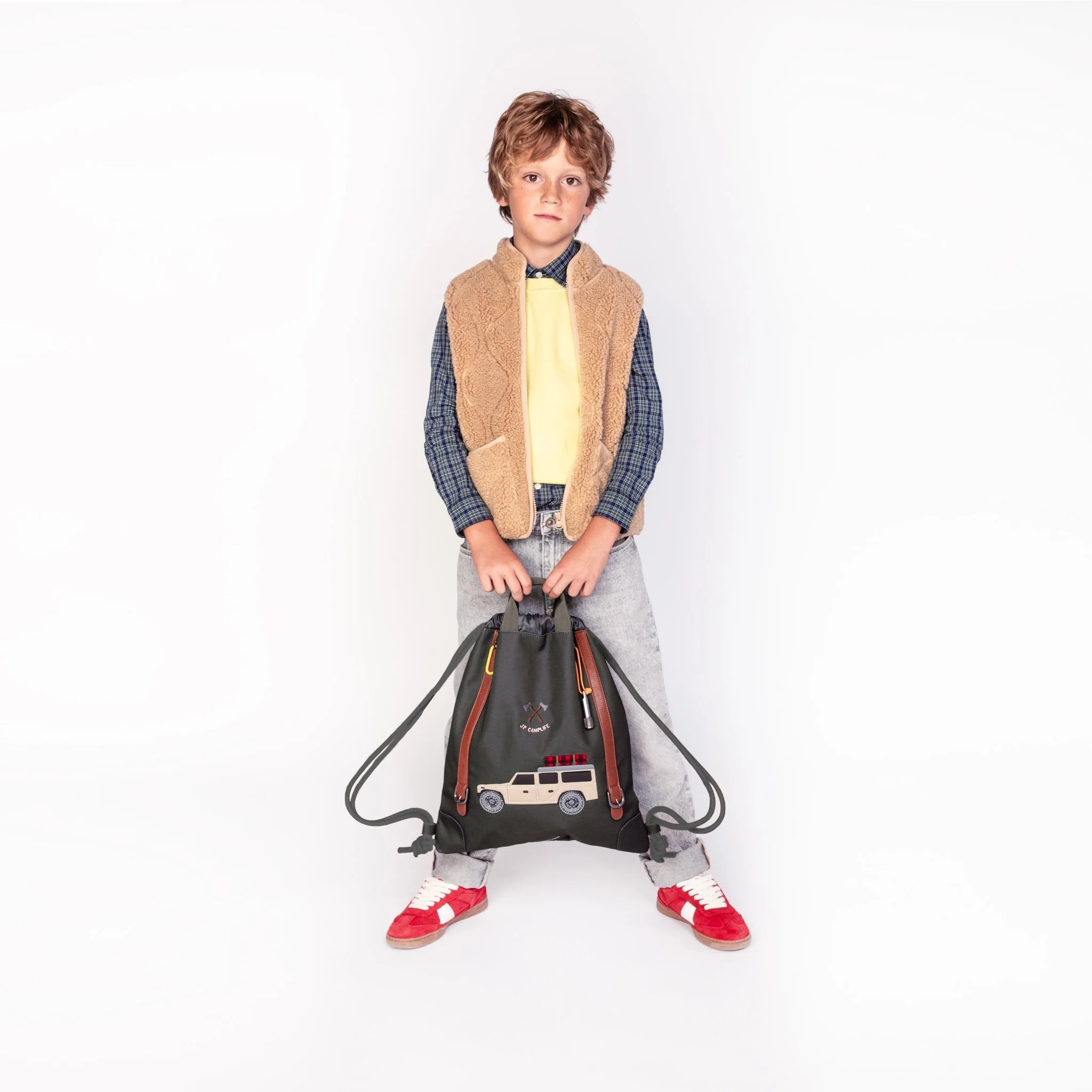 Rugzak Met Trekkoord - City Bag Camp Life - Image 4