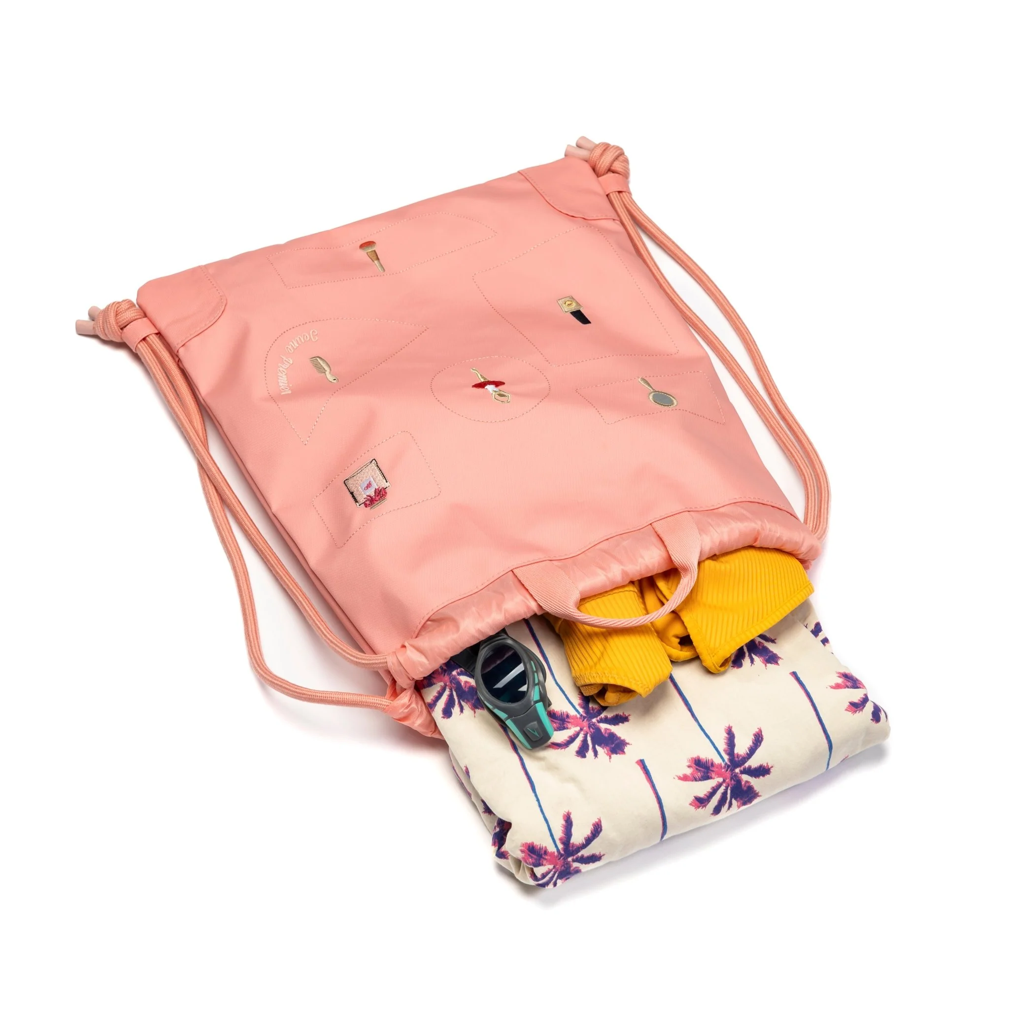 Rugzak Met Trekkoord - City Bag Jewellery Box Pink - Image 3