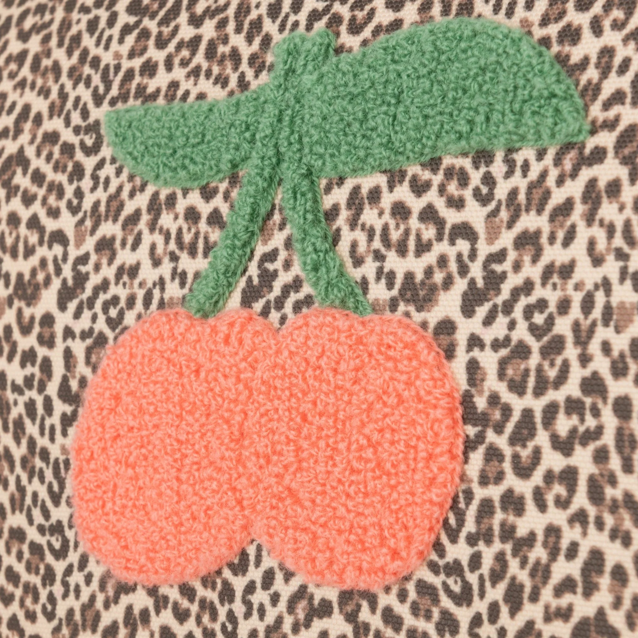 Rugzak Met Trekkoord - City Bag Leopard Cherry - Image 3