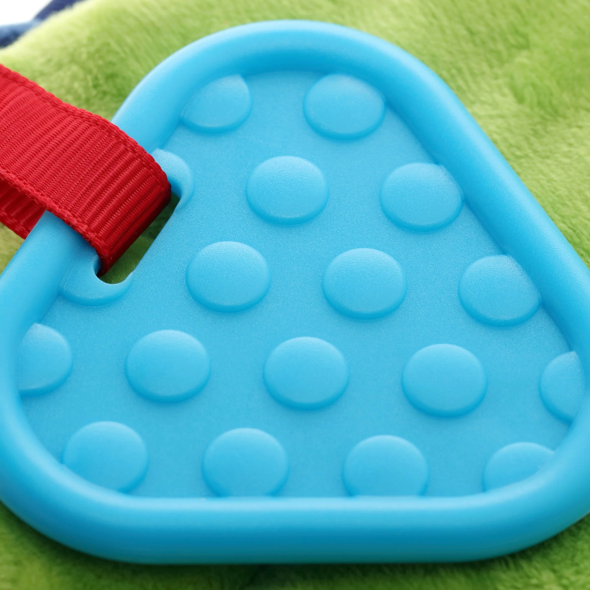 Activiteiten knuffeldoekje met knisperfolie en bijtspeeltje - Tractor - Image 8