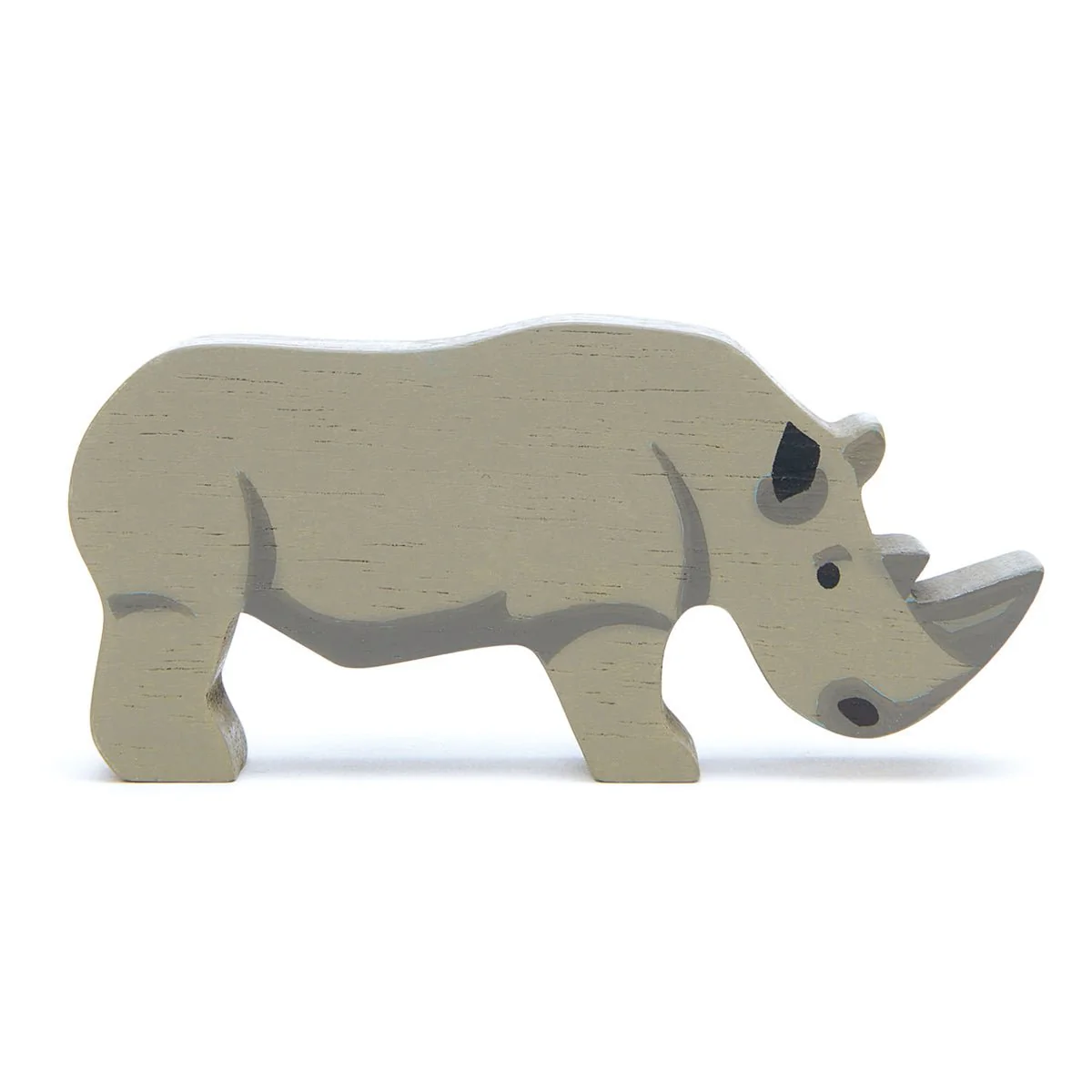 Houten Safaridier - Neushoorn