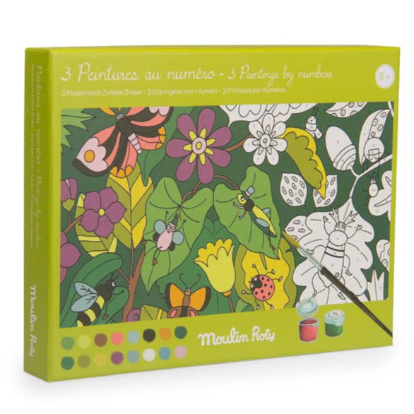 Schilderen op nummer de plantkundige - Le Jardin du Moulin