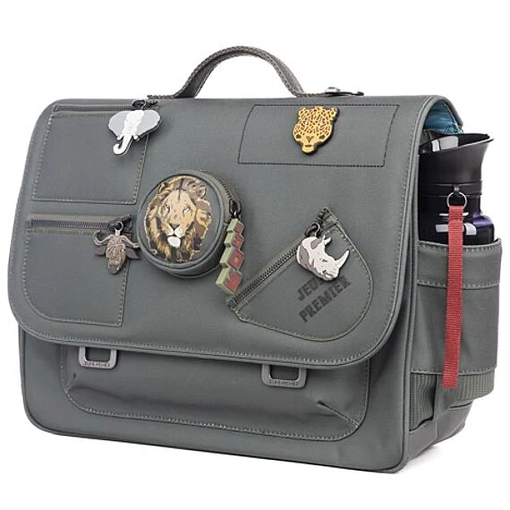 Schooltas - It Bag Midi Big Five (Khaki) - Image 8