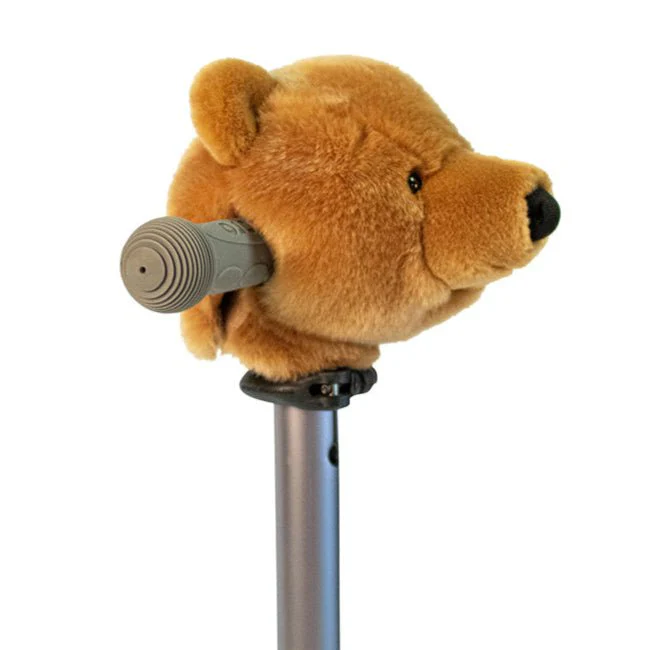Fietsaccessoire Scooter Head - Brown Bear