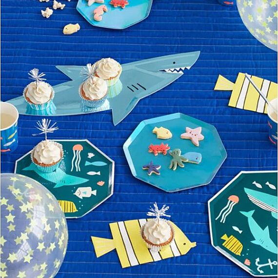 Serveerborden Shark Platters | Set Van 4 - Image 2
