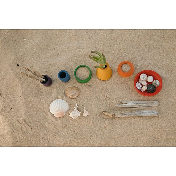 Set Houten Speelset Pots - set van 6 - Image 4