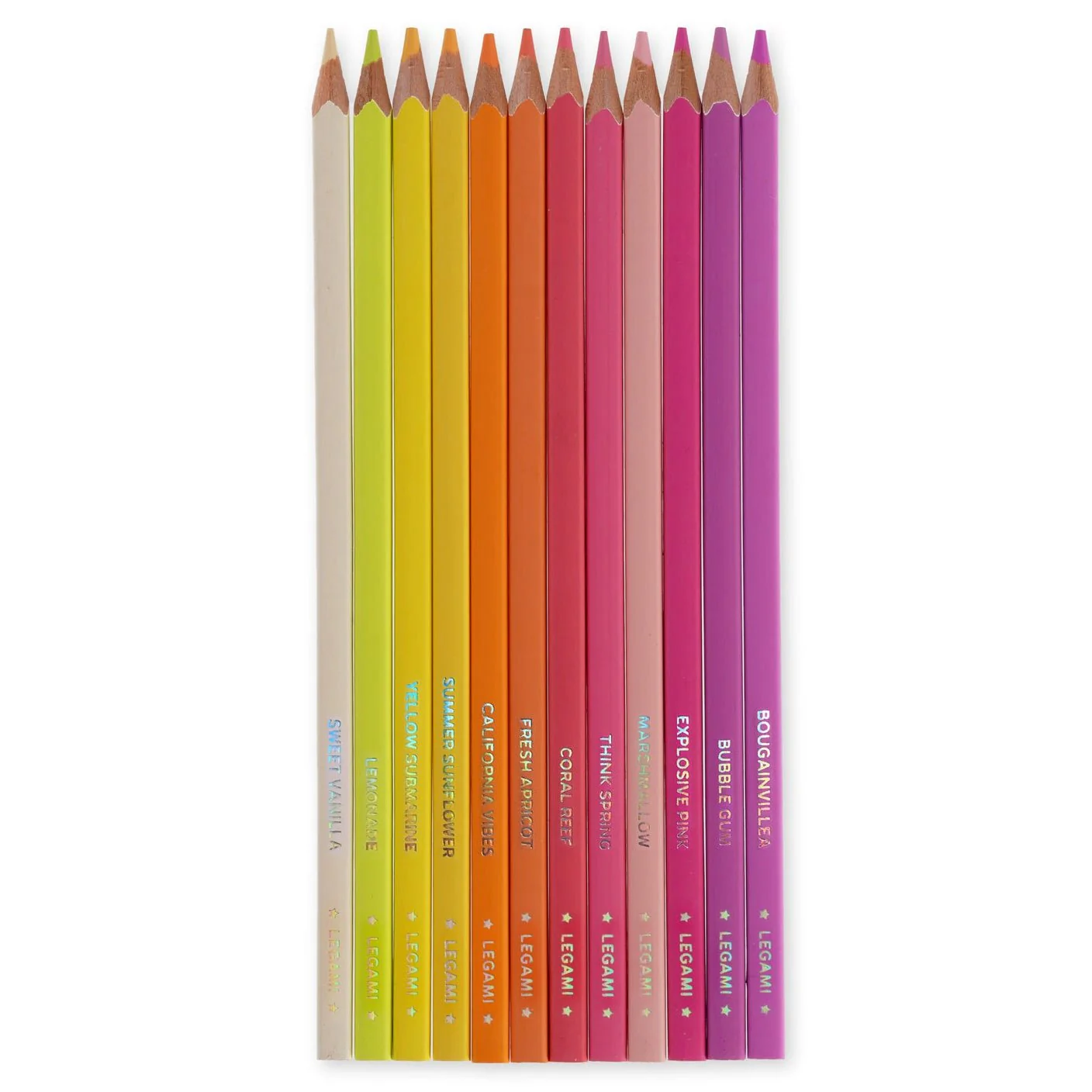 12 Kleurpotloden Live Colourfully - Sunset Palette