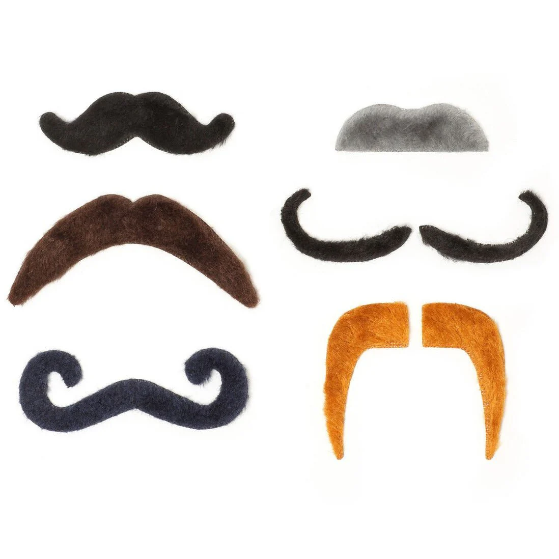 Zelfklevende valse snoren Hot Moustache - set van 6