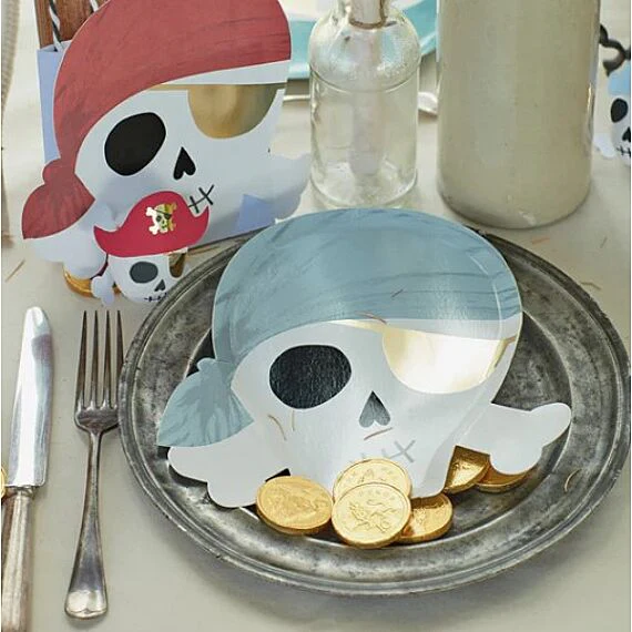 Set Van 8 Feestborden - Pirate Plates - Image 3