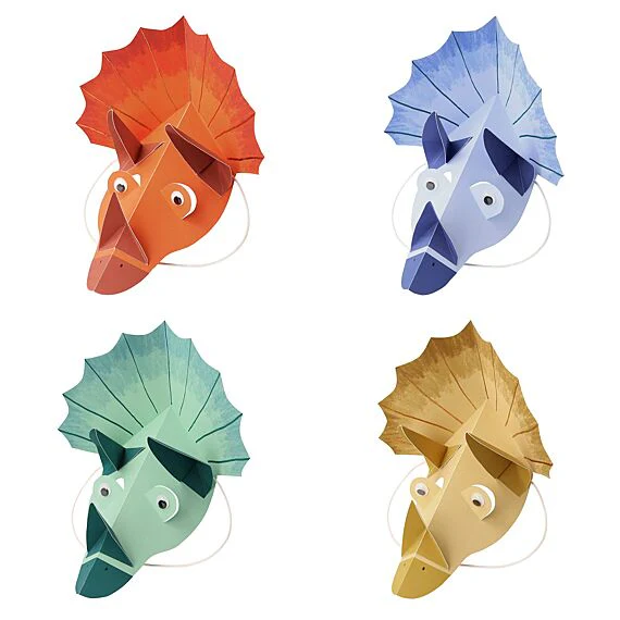 Feesthoedjes Dinosaur Kingdom Party Hats - set van 8