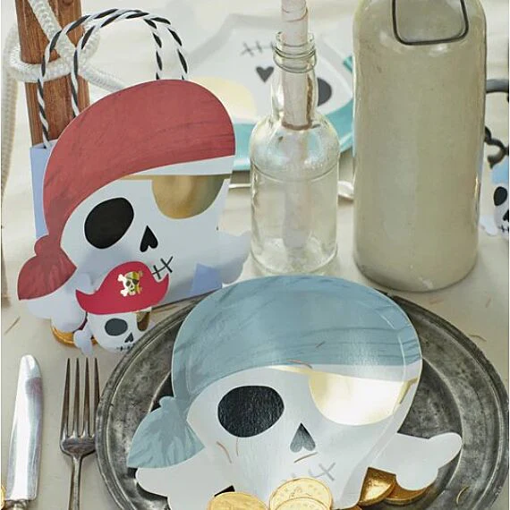 Set Van 8 Zakjes | Pirate Party Bags - Image 2