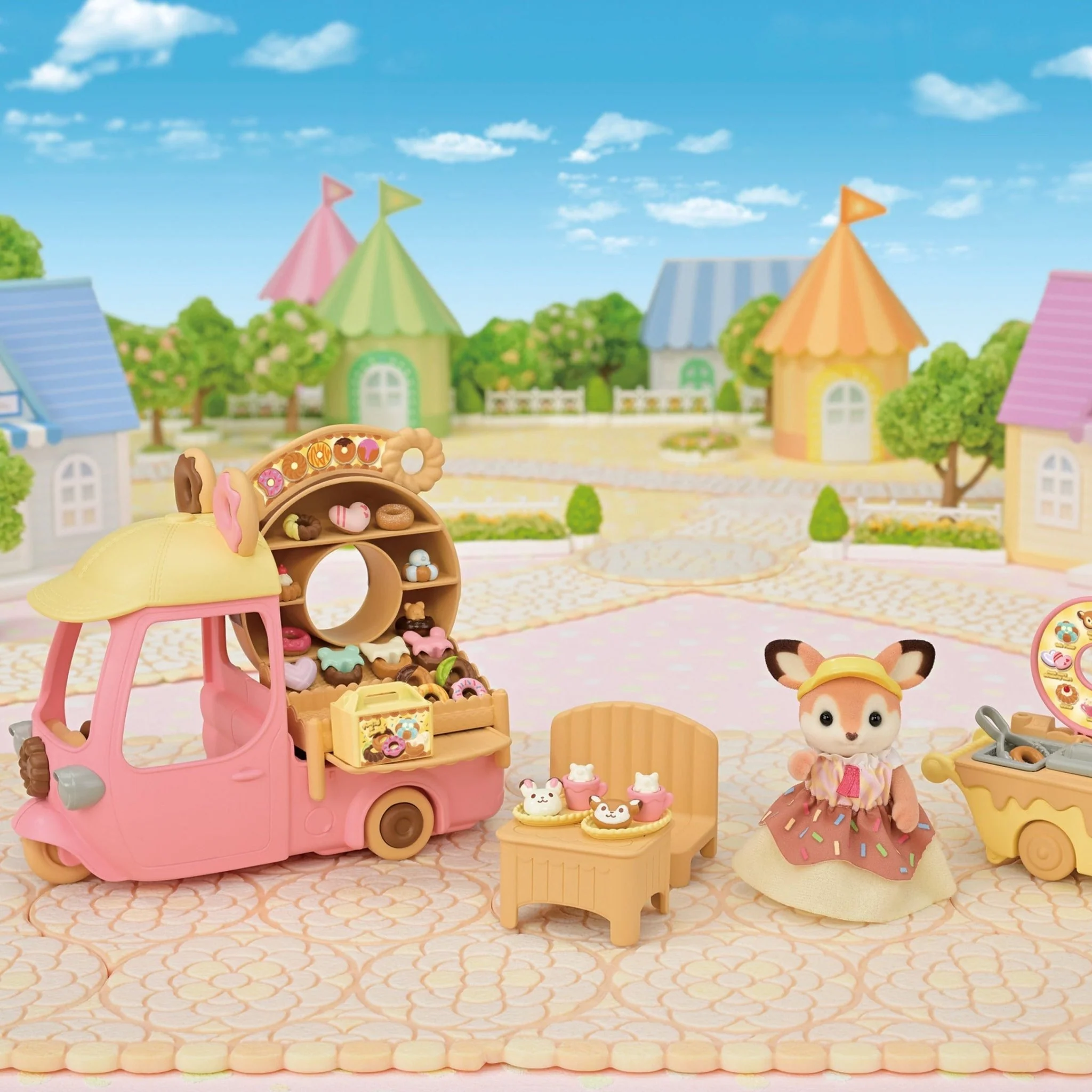 Speelset Dip Dip Donut wagen met 1 hertje - Image 2