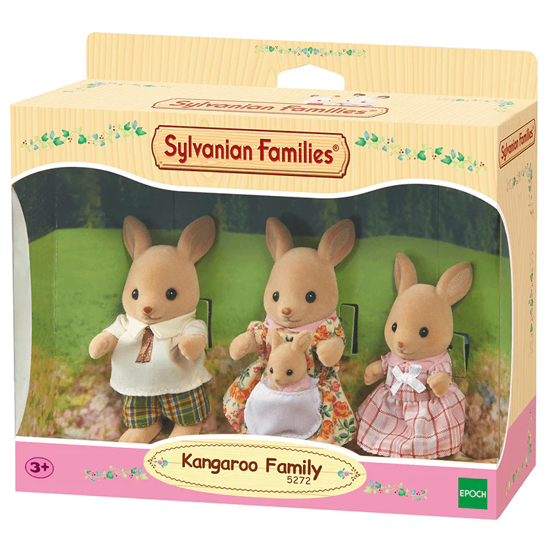 Speelfiguren Familie Kangoeroe - set van 4 - Image 3