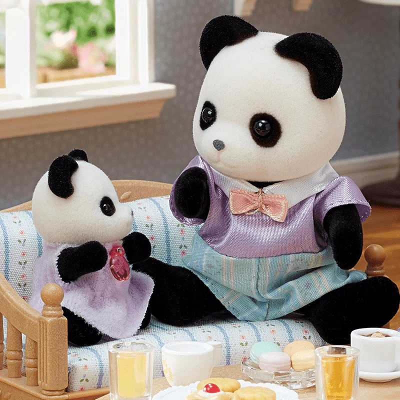 Speelfiguurtjes Familie Panda Pookie - set van 4 - Image 3