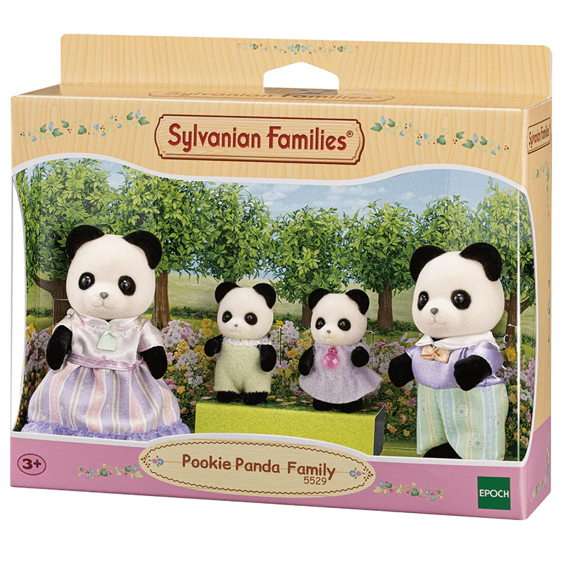 Speelfiguurtjes Familie Panda Pookie - set van 4 - Image 5