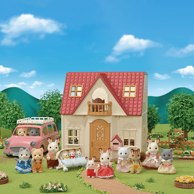 Speelset Poppenhuis Startershuis met popje - Image 2
