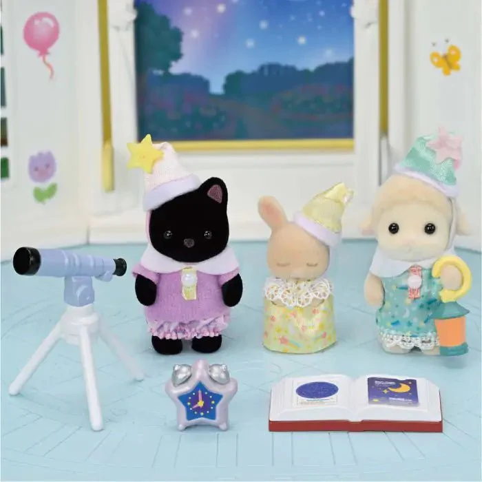 Speelset Nursery Friends - Sleepover Party Trio - Image 2