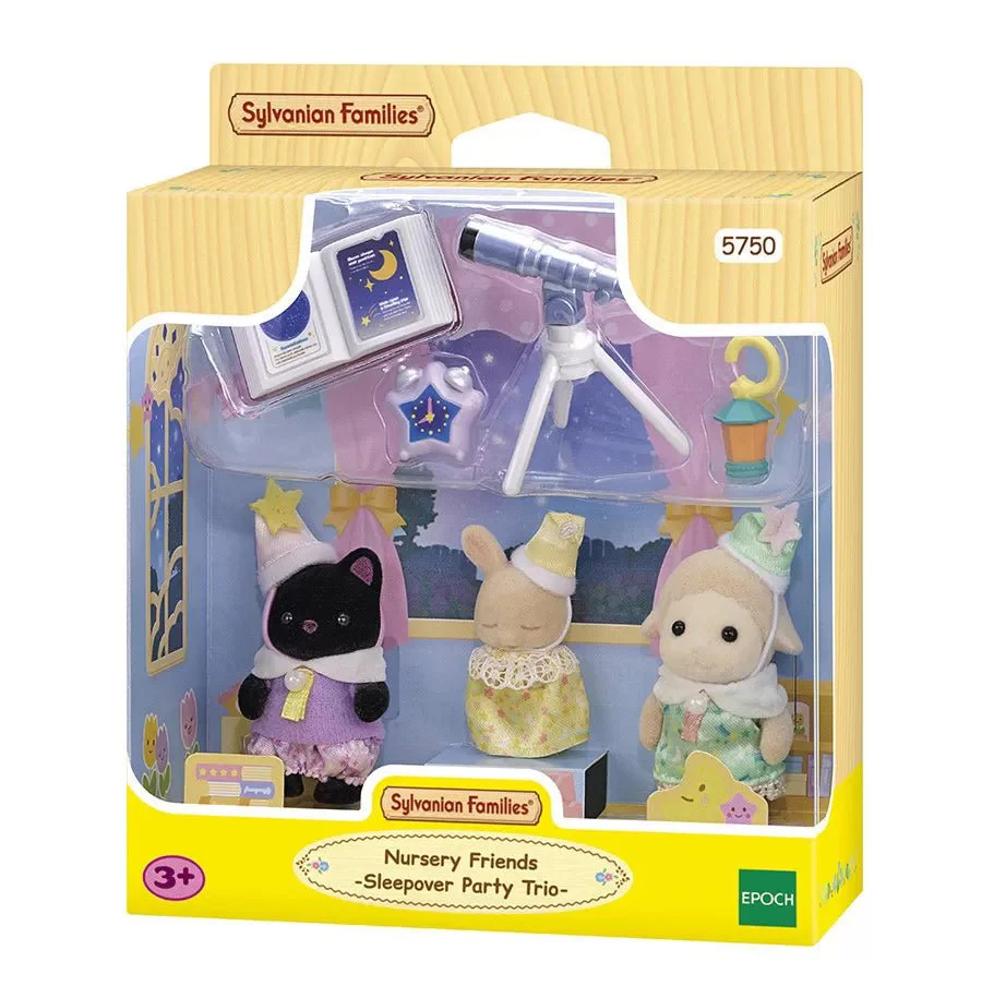 Speelset Nursery Friends - Sleepover Party Trio - Image 3