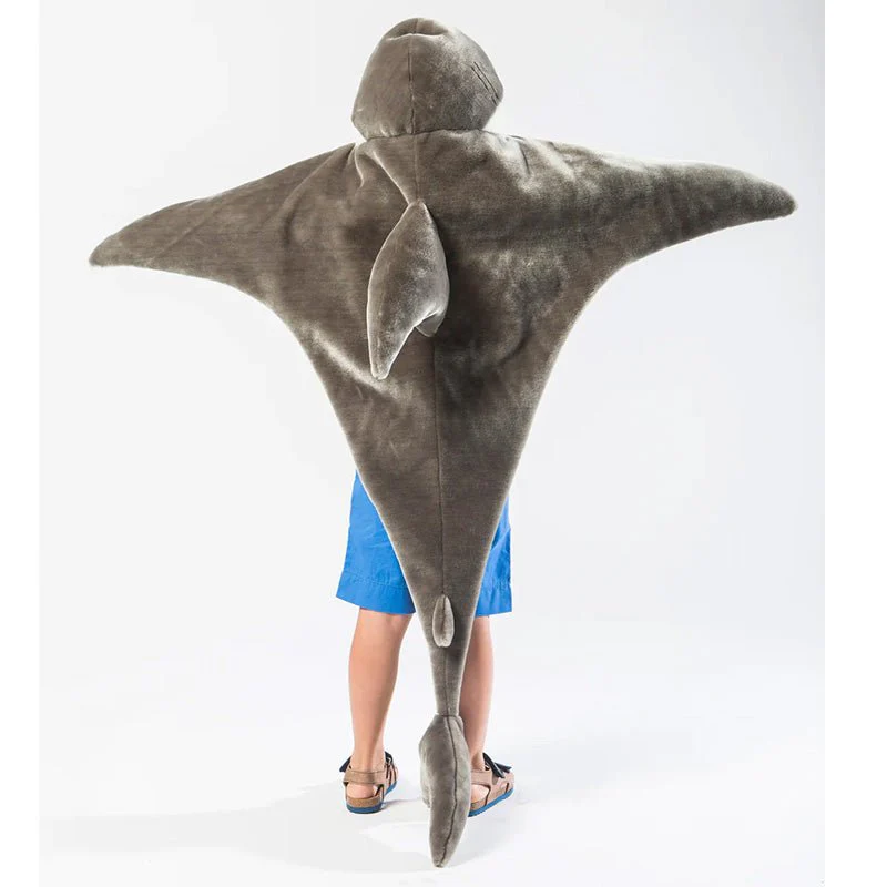 Pluche verkleedcape - Haai - Image 7