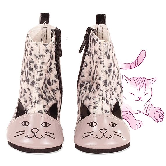 Poppenlaarzen Shoes & co Miau - voor poppen van 42-50 cm - Image 2