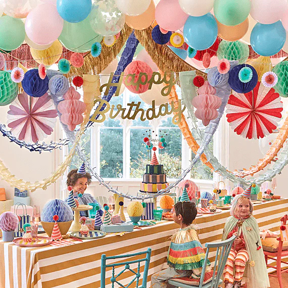 Slinger - Happy Birthday Honeycomb Garland - Image 2