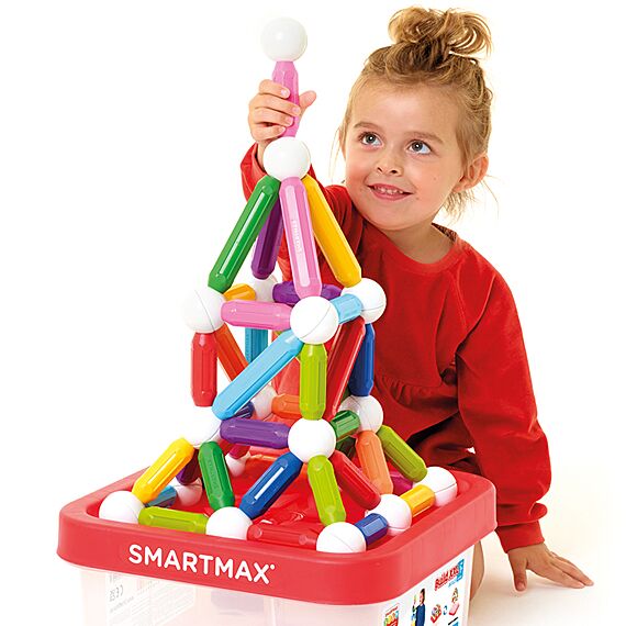 Magneetspeelgoed SmartMax Build XXL - 70 onderdelen - Image 3