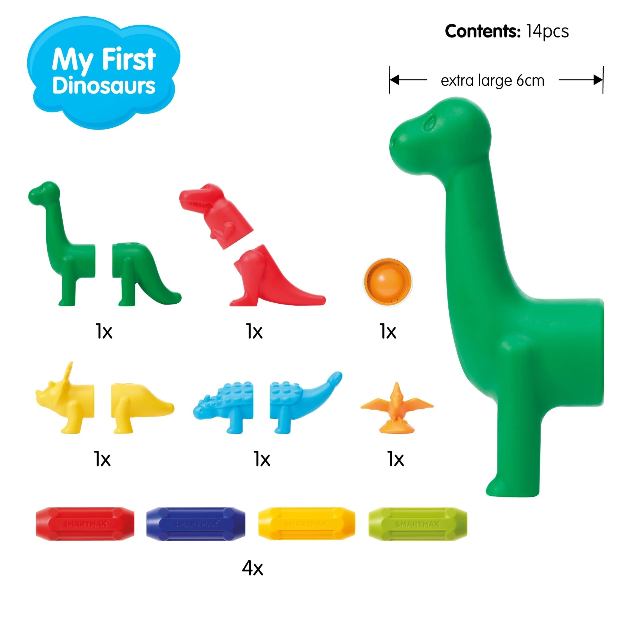 Smartmax My First Dinosaurs - set van 14 - Image 10